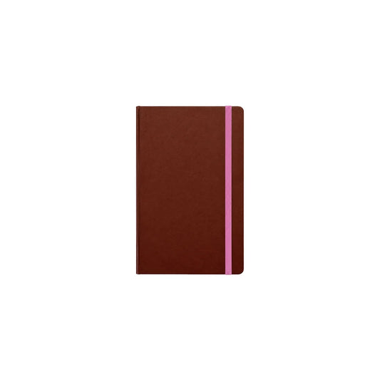 Carnet Flow taille moyenne - MARRON