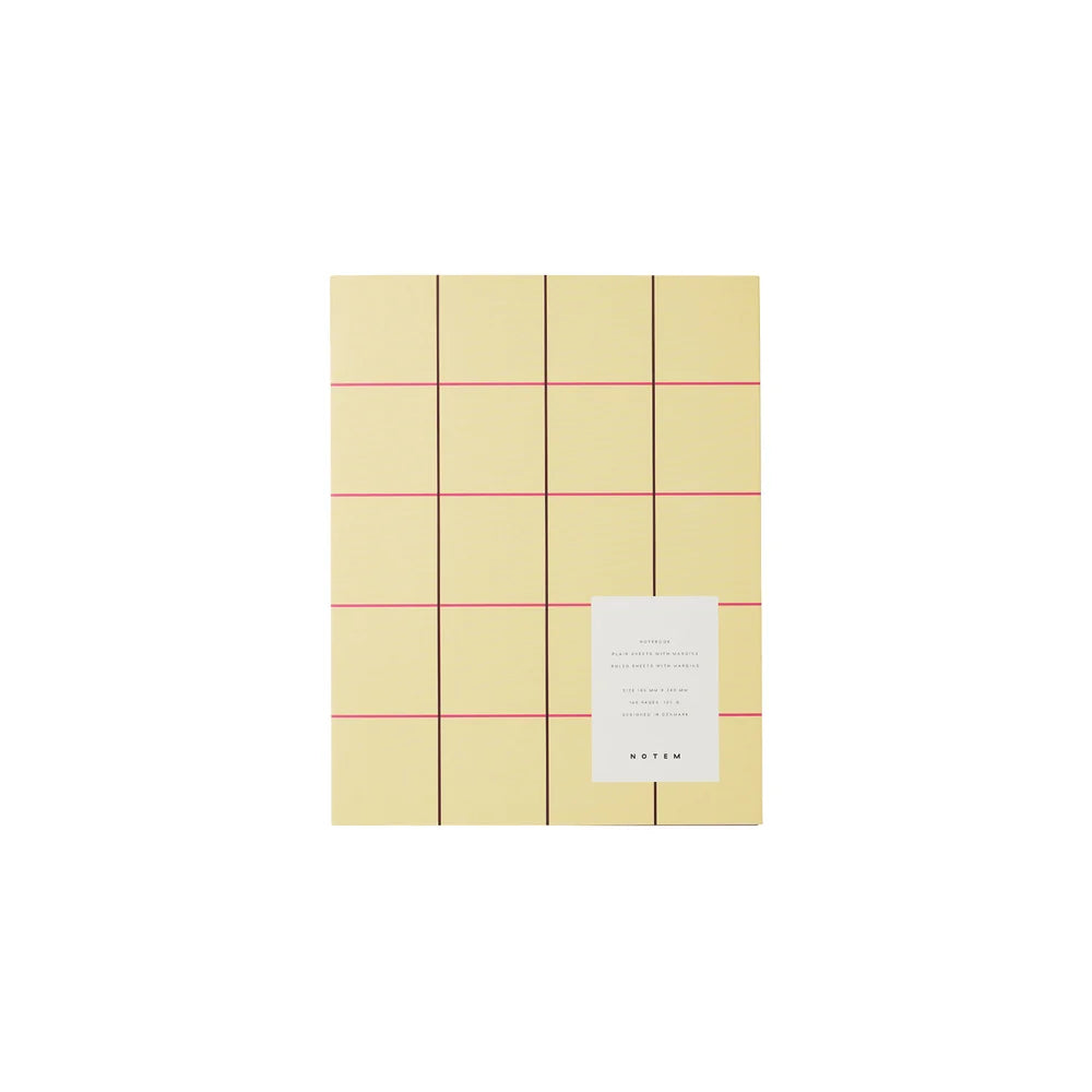 Carnet UMA Grand format – CARREAUX JAUNE
