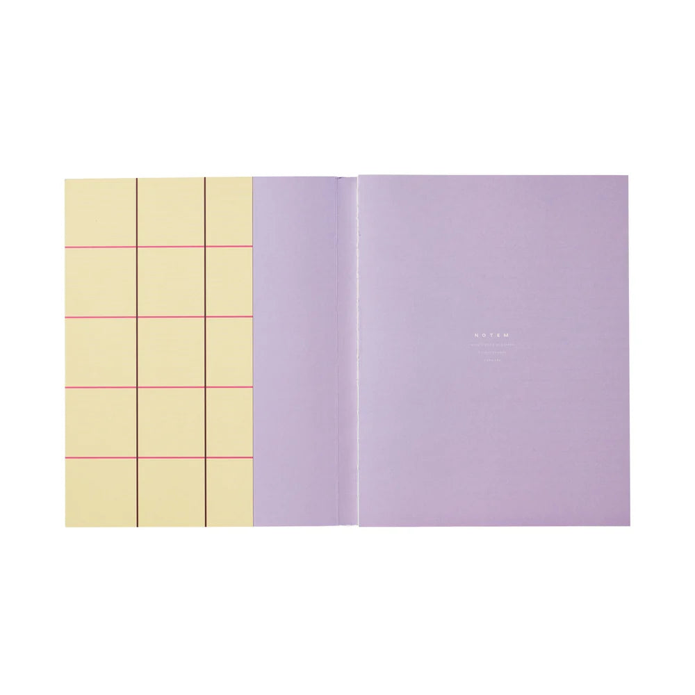 Carnet UMA Grand format – CARREAUX JAUNE