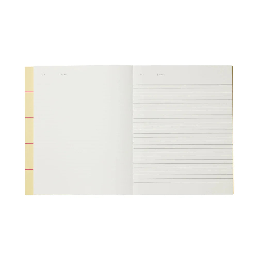 Carnet UMA Grand format – CARREAUX JAUNE