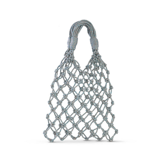 Netty N°1 Handbag Azure Champagne