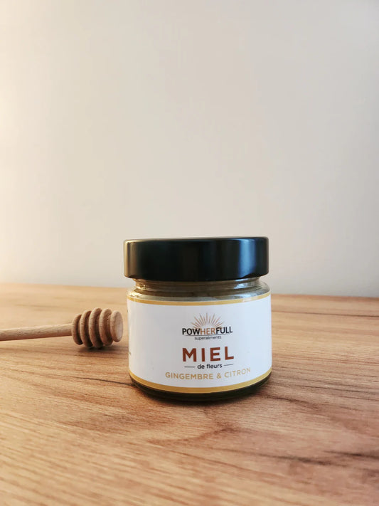 Miel gingembre et citron