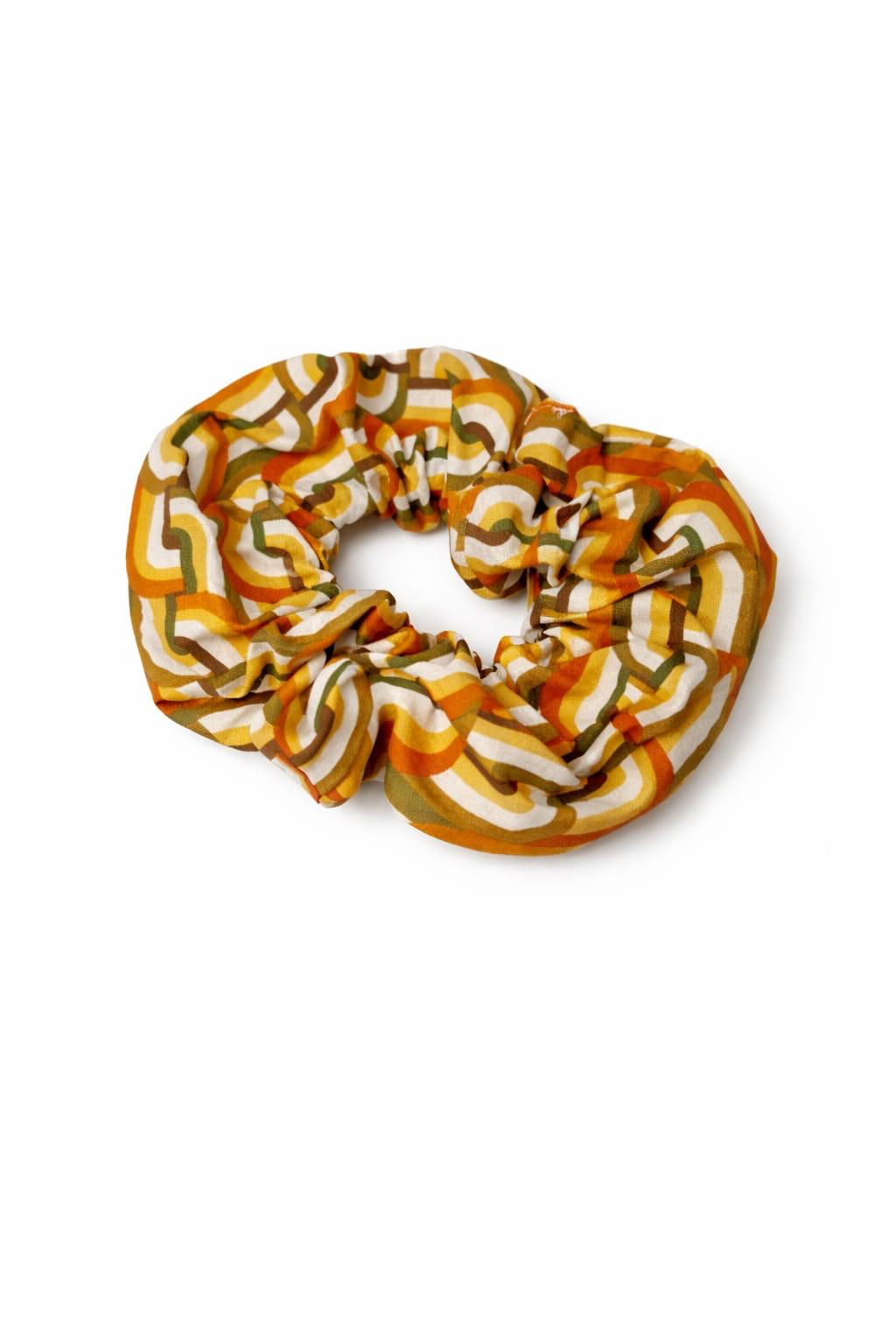 Chouchou Wax Ligne Vert Jaune Orange