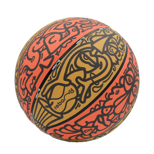 Ballon de basket éthique – Collaboration Louis Bottero x REBOND