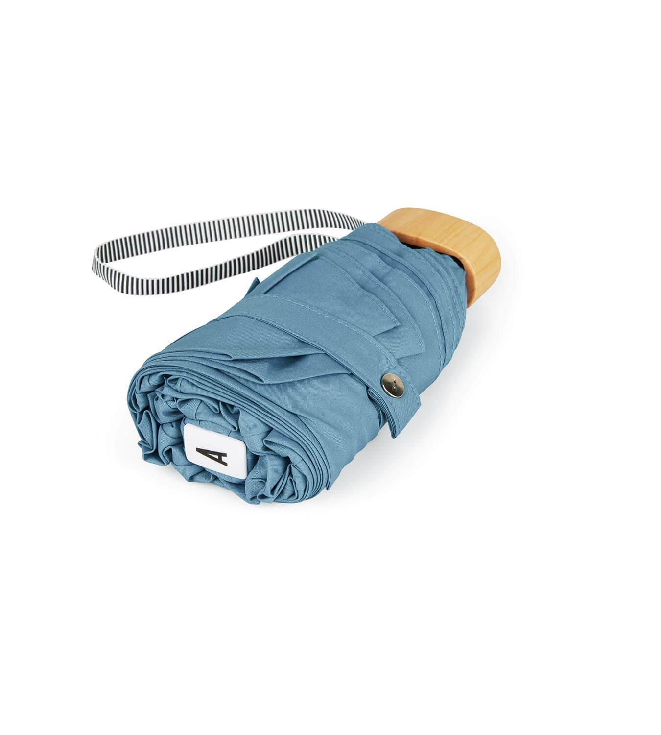Mini parapluie micro et solide bleu gris VICTOR