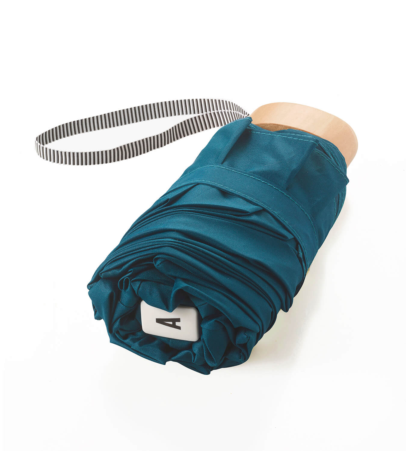 Mini parapluie micro et solide bleu minéral OCTAVE