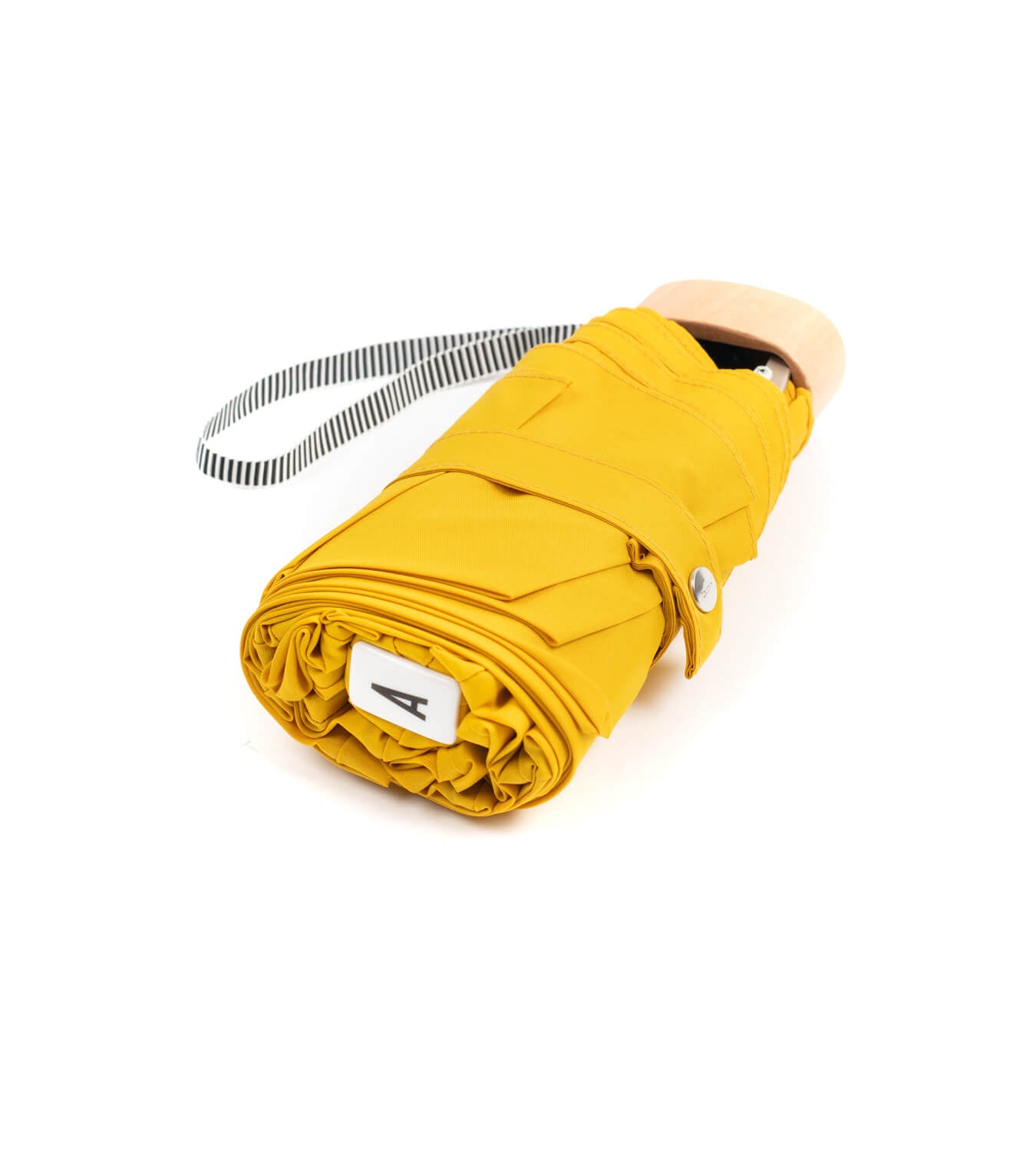 Mini parapluie micro et soldie jaune moutarde MARTIN