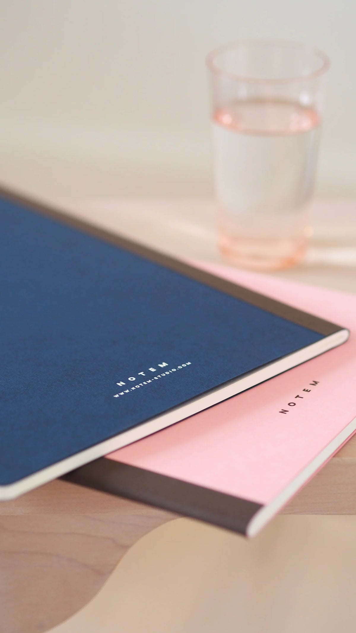Carnet Tide, taille moyenne - BLEU