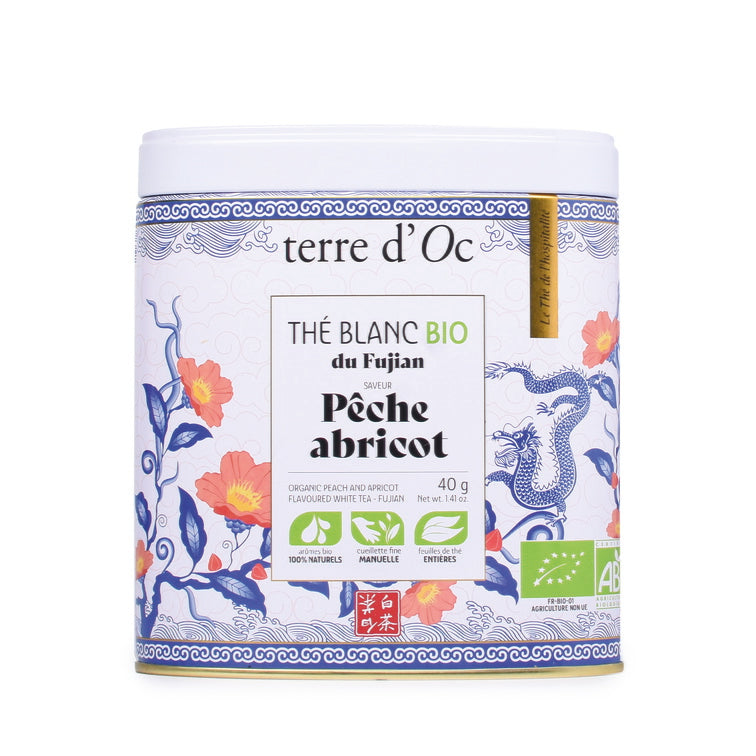 Thé Blanc 40g PÊCHE ABRICOT