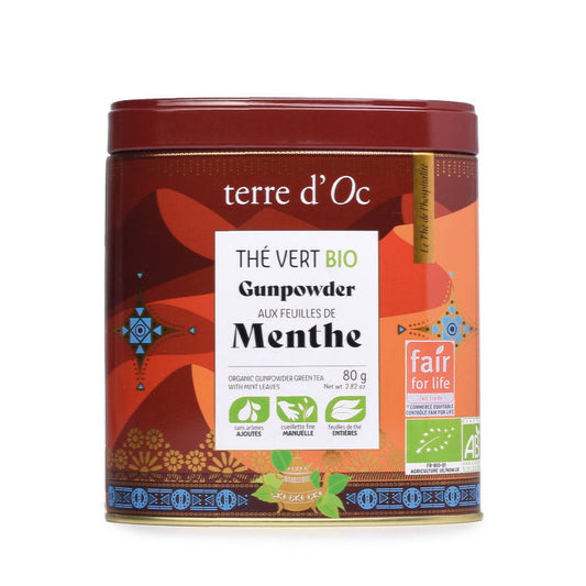 Thé Vert Menthe Bio 80g