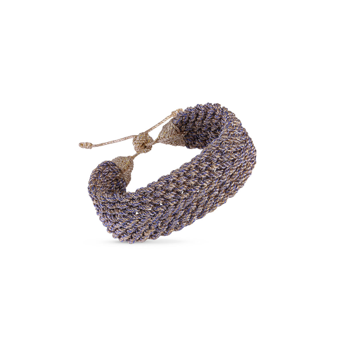 Bracelet Uzoud N°1 Rose Gold Lavender Champagne