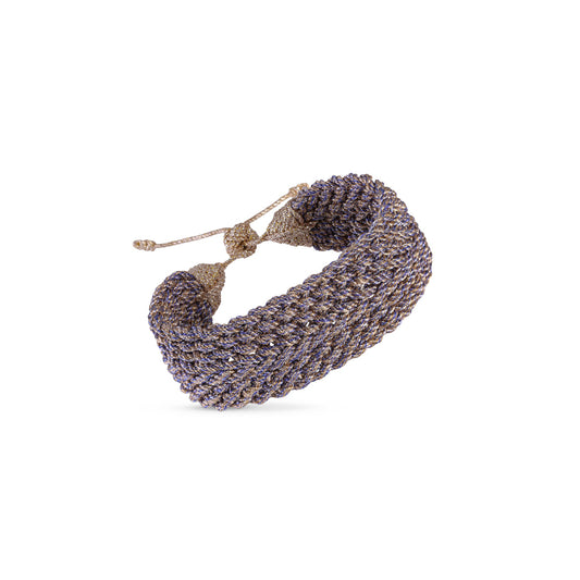 Bracelet Uzoud N°1 Rose Gold Lavender Champagne