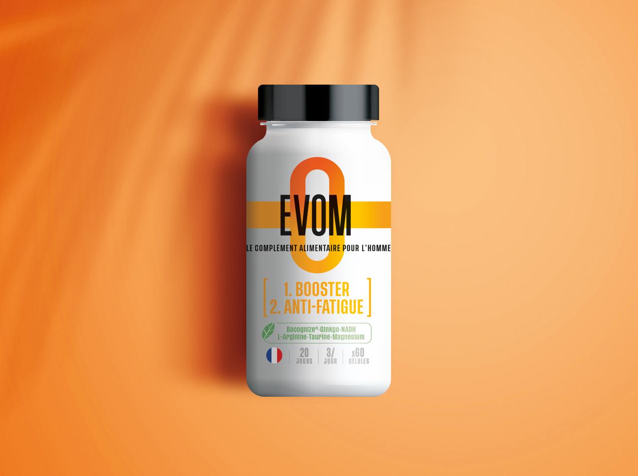 Booster Anti-Fatigue Homme – Complément Énergie et Concentration