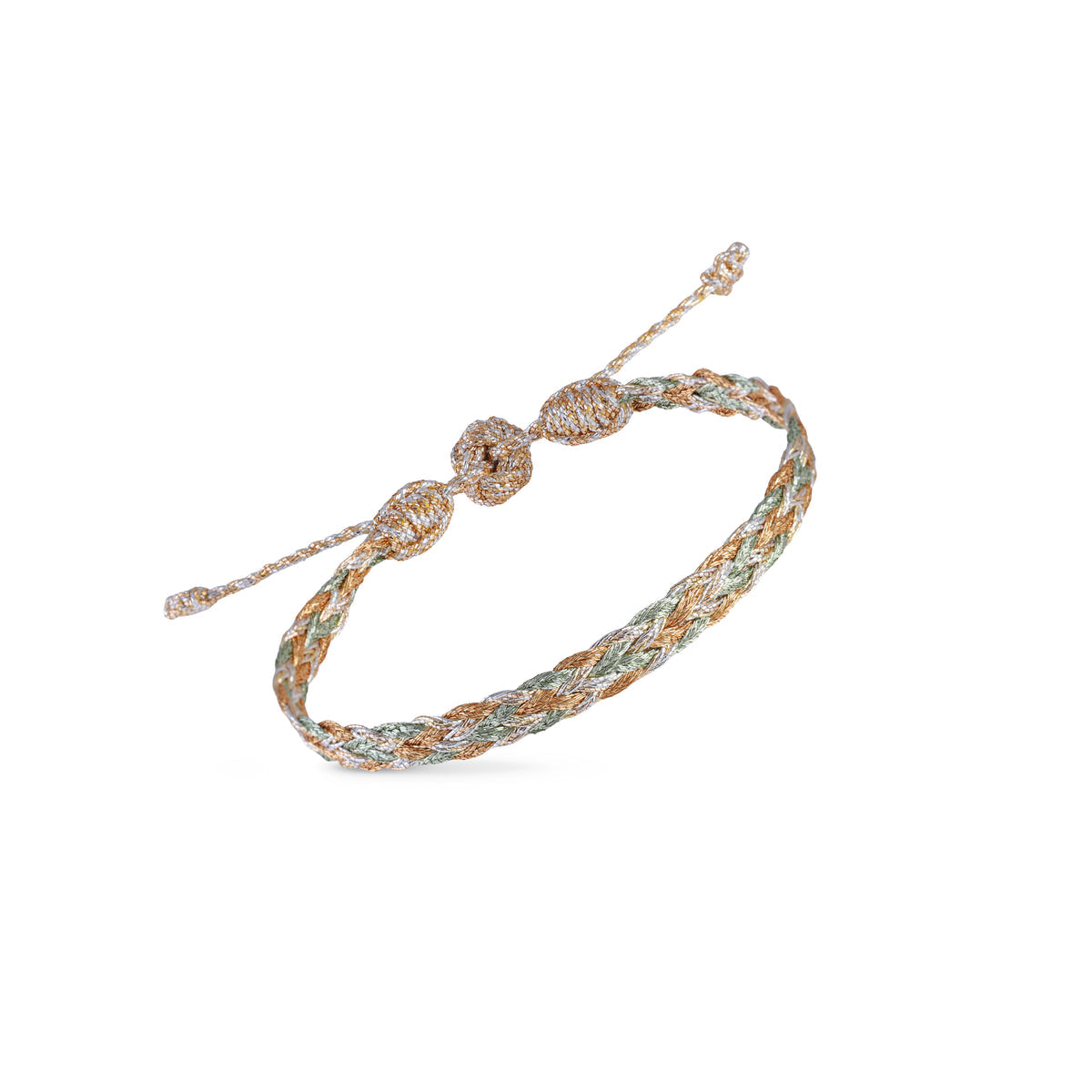 Bracelet Zyn Nº2 (Peach & Silver Almond Desert Sun)