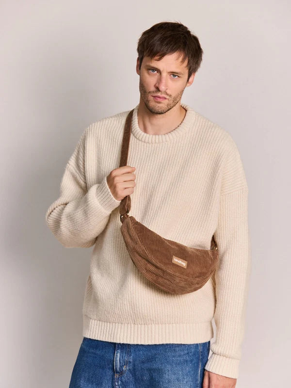Sac Bandoulière Andrea Velours macchiato