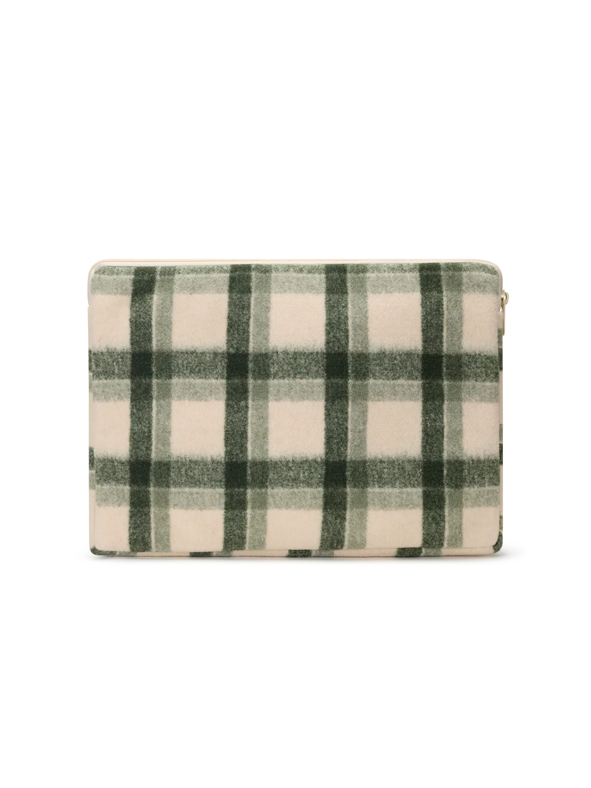 Housse d'ordinateur Ava Tartan Vert