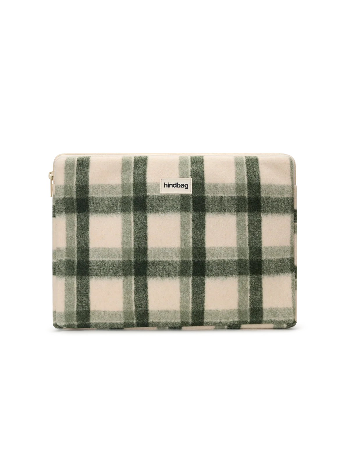 Housse d'ordinateur Ava Tartan Vert