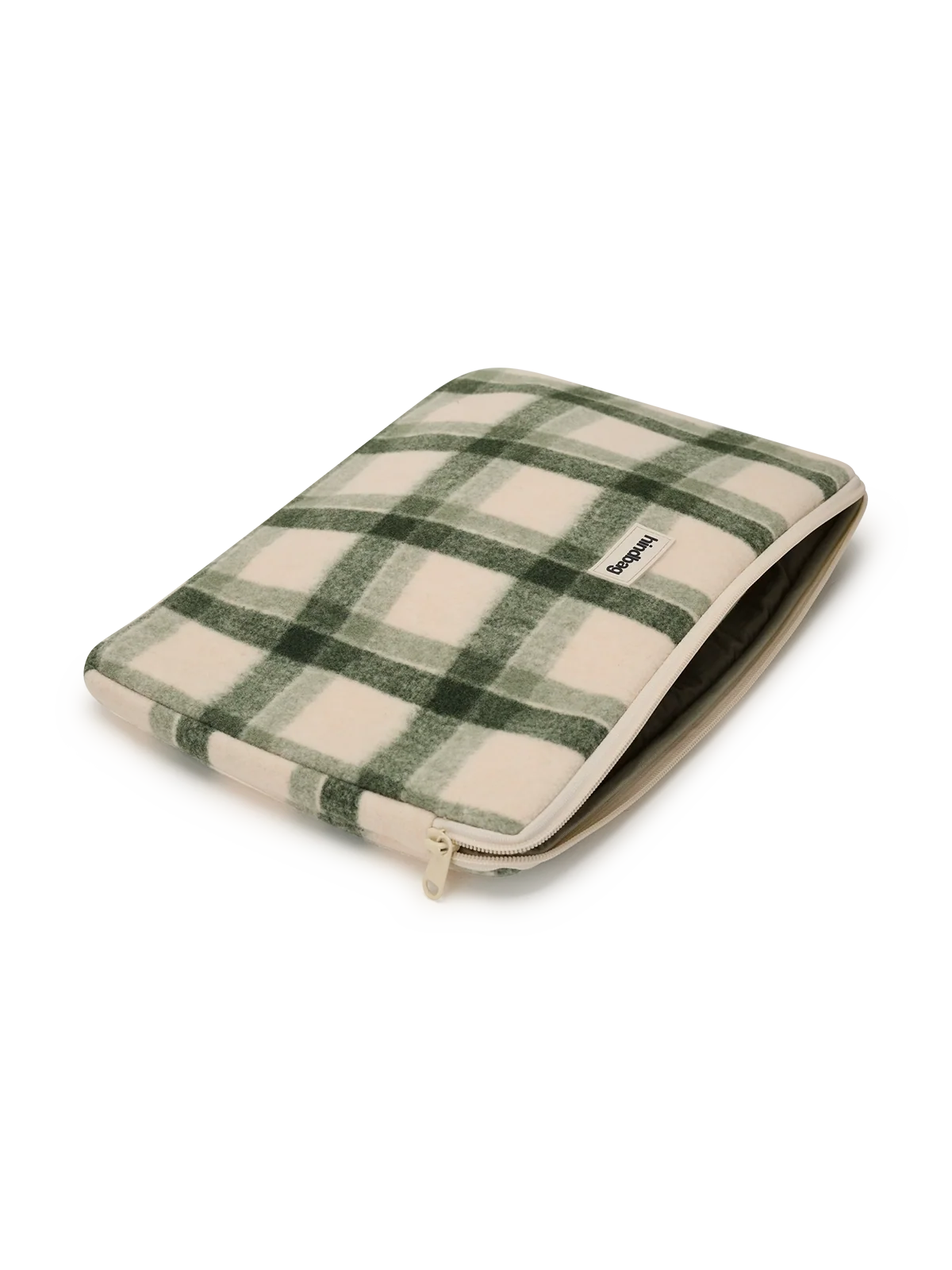 Housse d'ordinateur Ava Tartan Vert