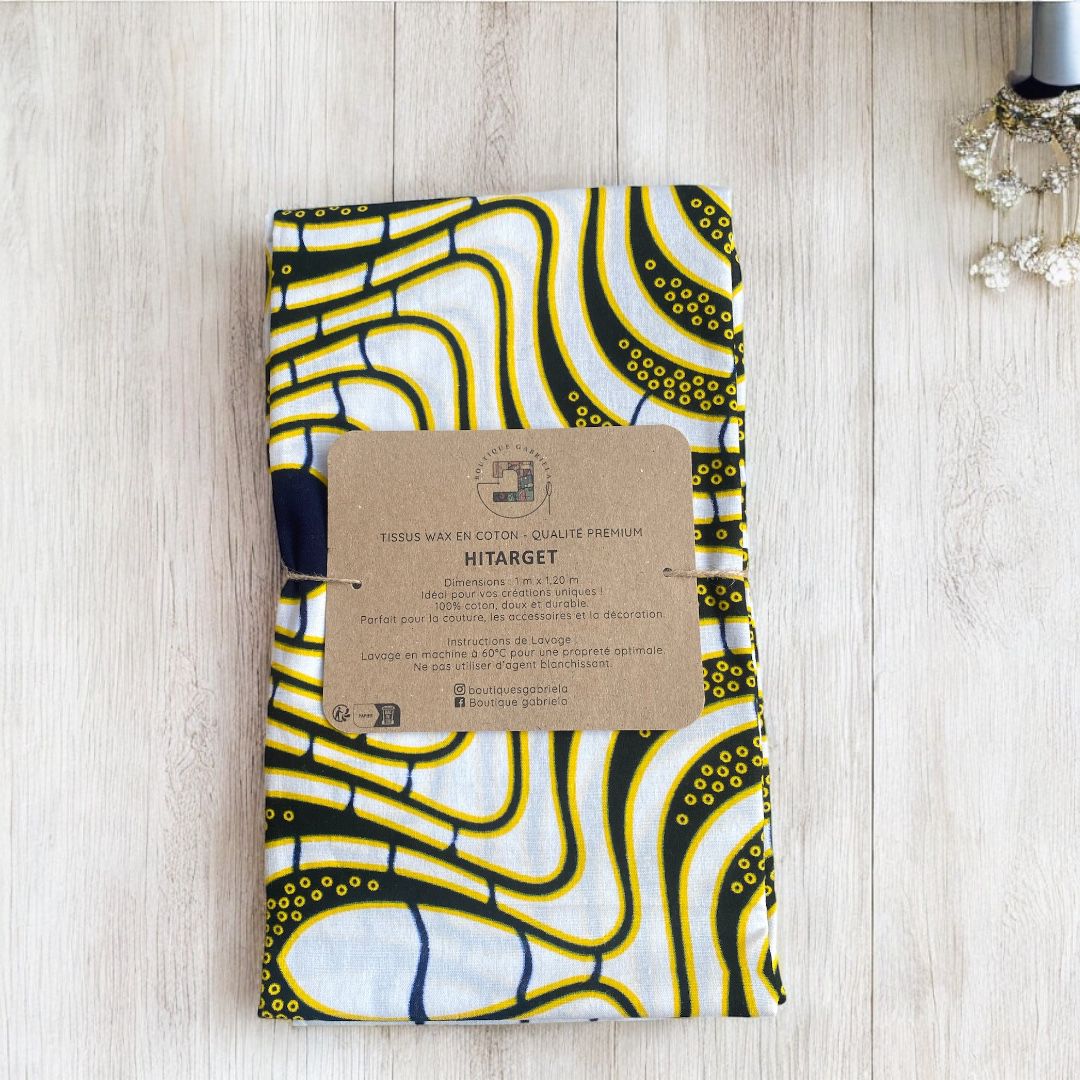 Tissu Wax Premium – HITARGET (1 m x 1,20 m)