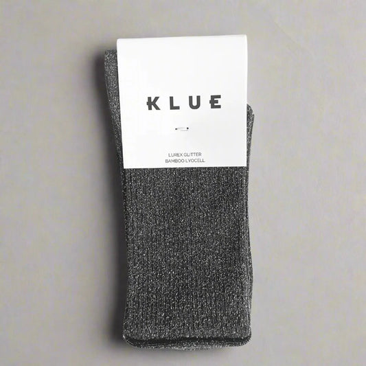Chaussettes Lurex paillettes Grises anthracites