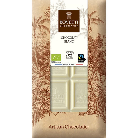 Tablette chocolat blanc 100g