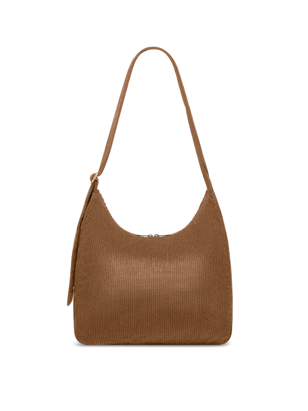 Sac Hobo Claire Velours Macchiato