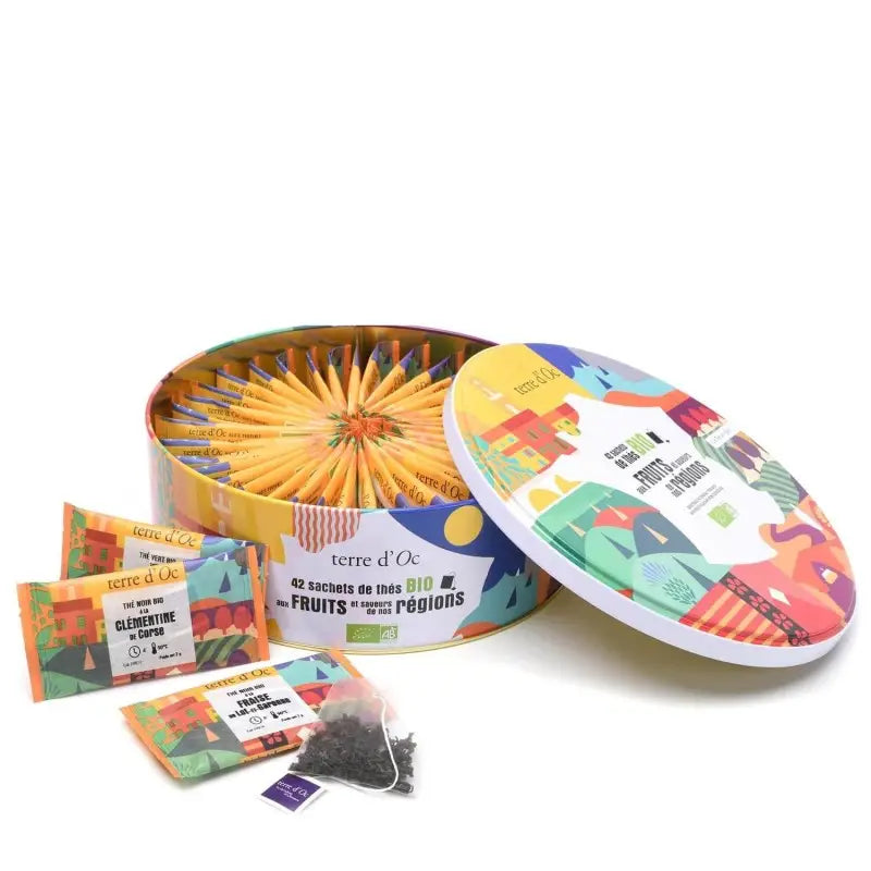Coffret 42 Sachets mousselines - Thé des régions