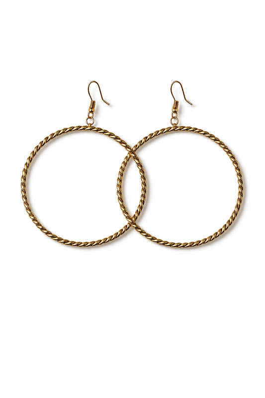 Boucles d'oreille Créole Jusy