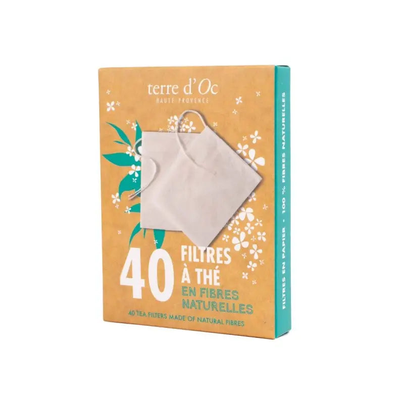 40 sachets filtres à thé