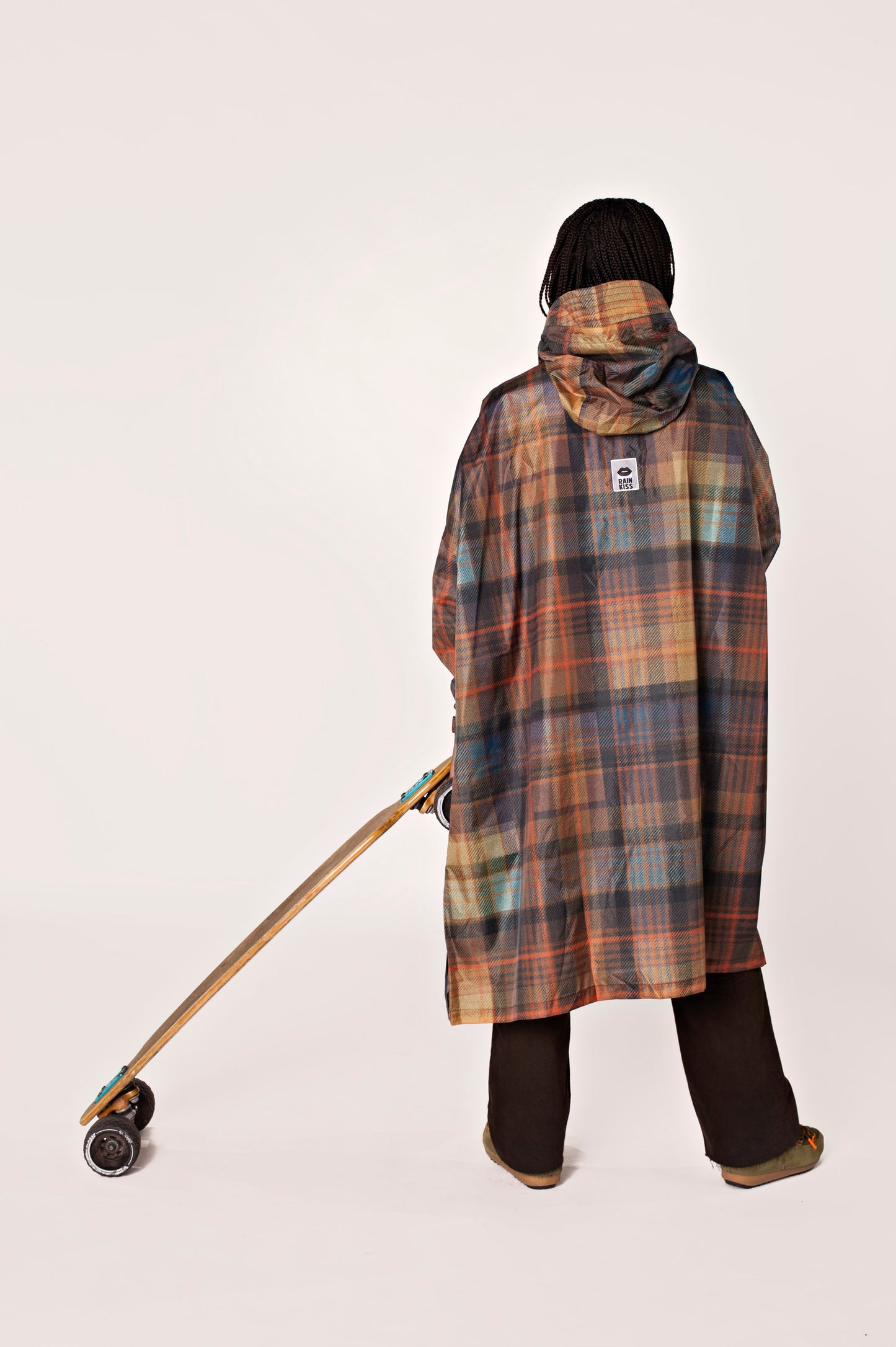Poncho de pluie Tartan
