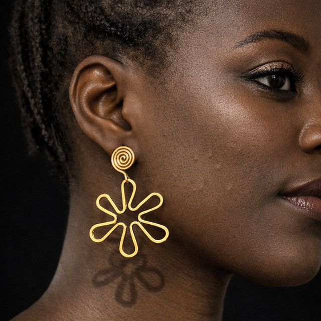 Boucle d’oreilles Flora