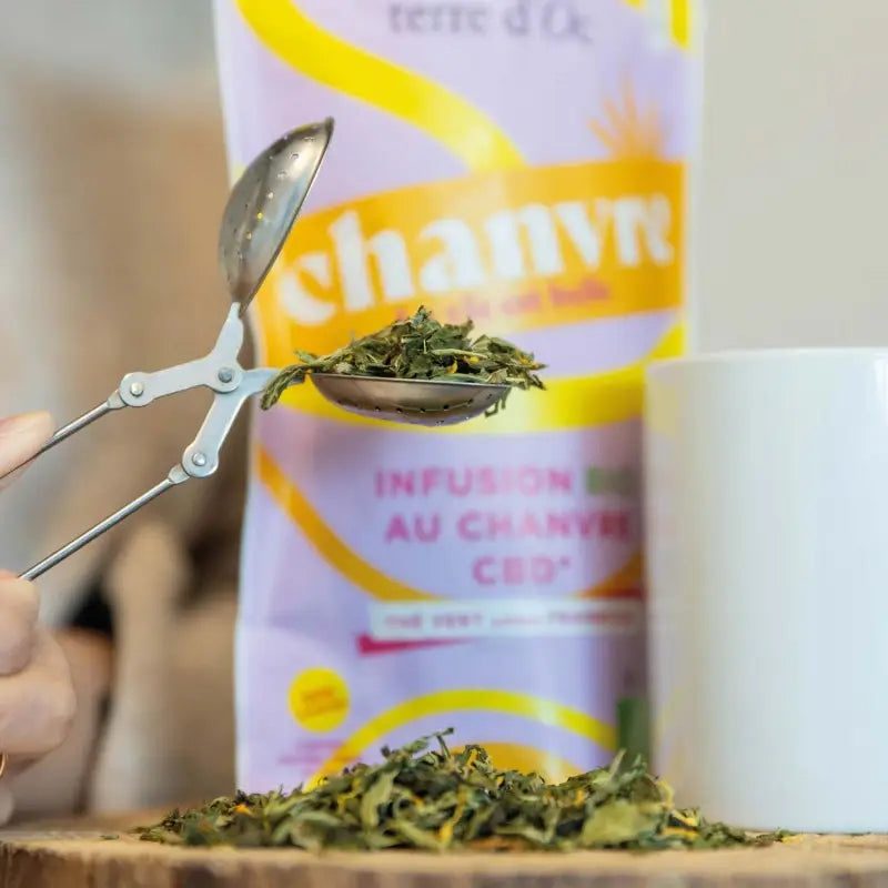 Infusion Chanvre Thé Vert Framboise Bio – La Vie Est Belle