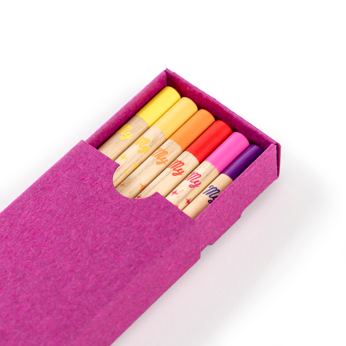 La boite de 12 crayons de couleur