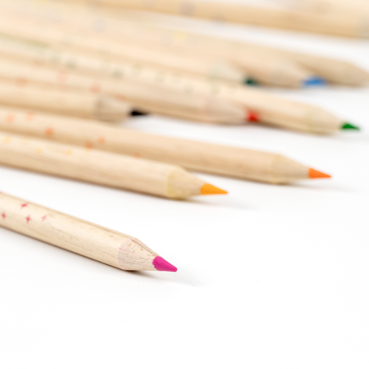 La boite de 12 crayons de couleur