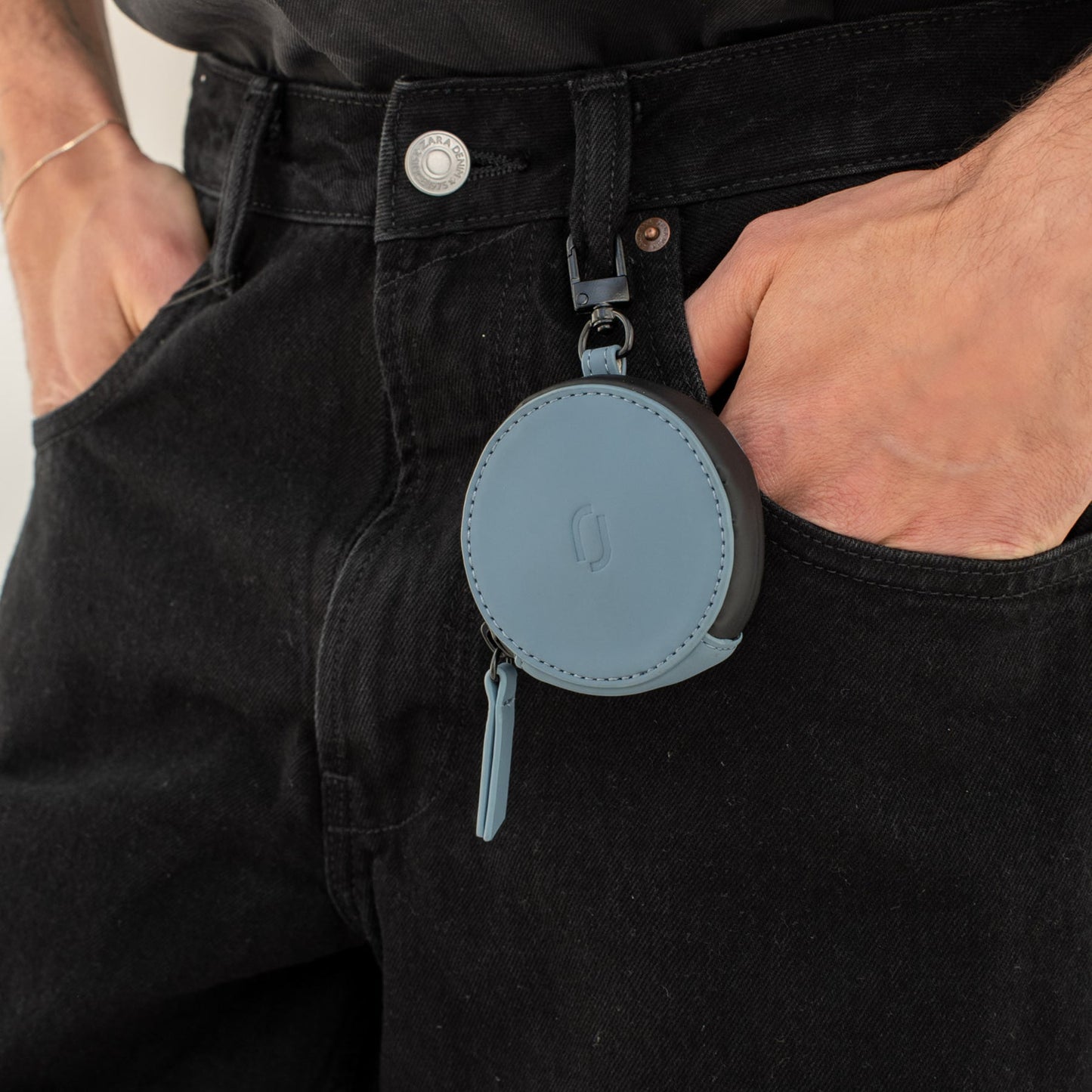 Mini Pochette Bleu Fjord