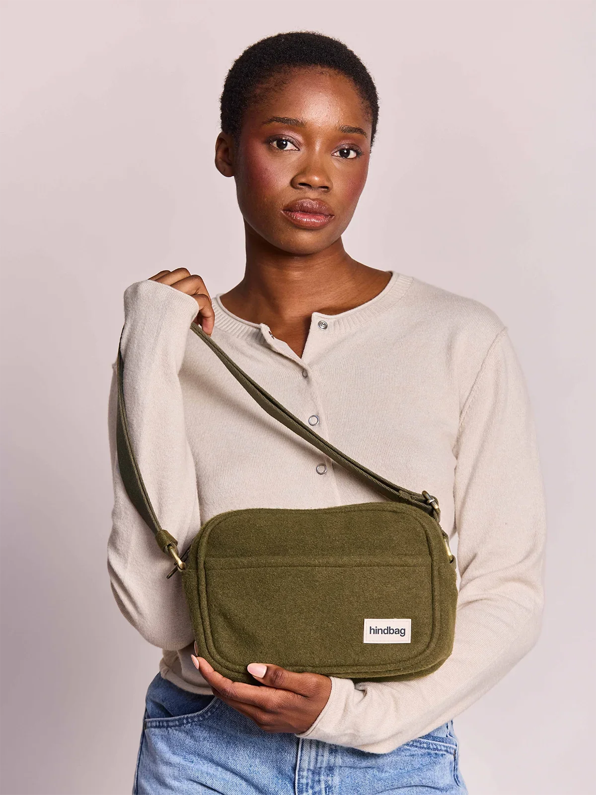 Sac bandoulière Nino Effet Laine Khahi