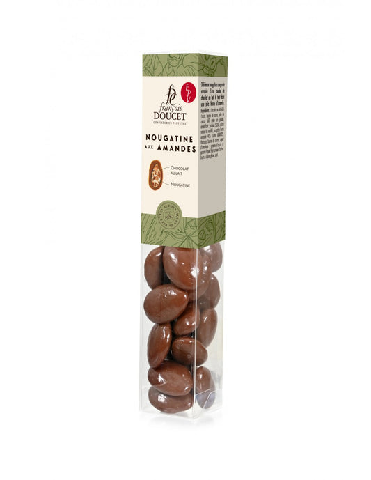 Nougatine aux amandes  chocolat lait 110g
