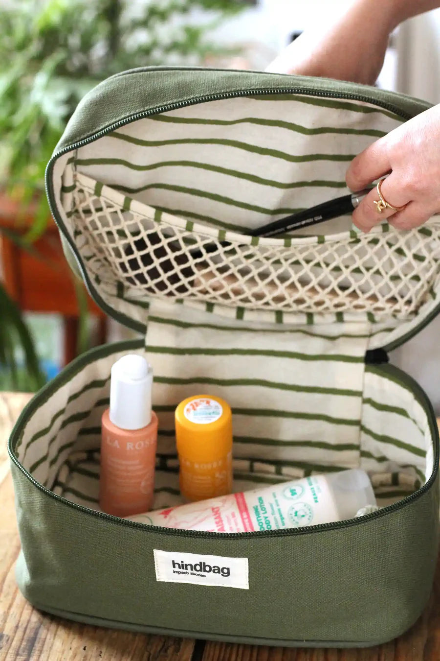 Trousse De Toilette Gaspard Olive