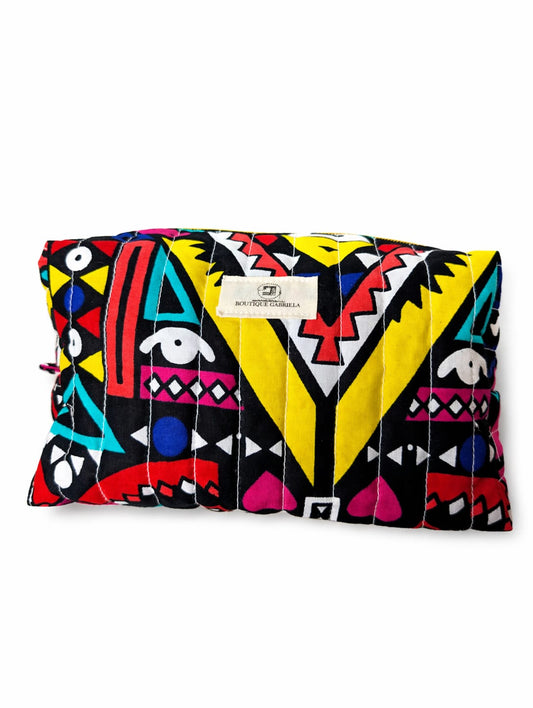 Trousse Matelassée Wax Origami Multi couleur