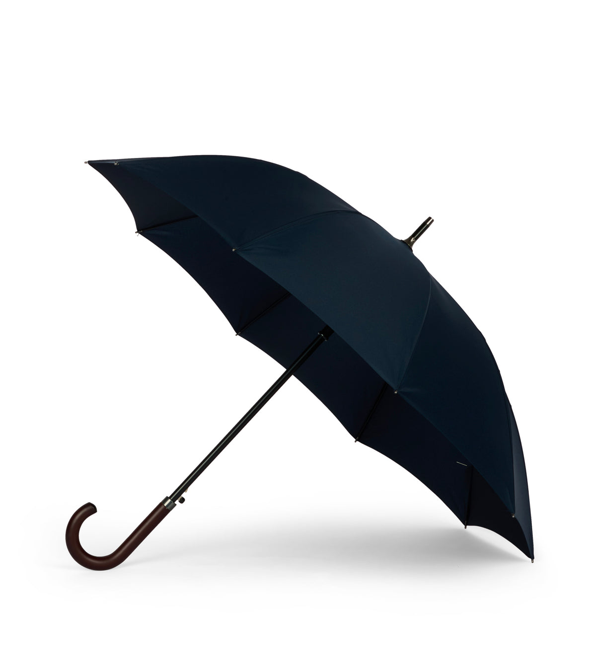 Grand parapluie droit classique bleu nuit COLETTE