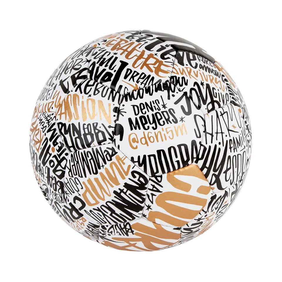 Ballon de foot Denis Meyers x Run For Hope