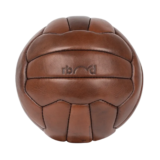 Ballon en cuir vintage 1950