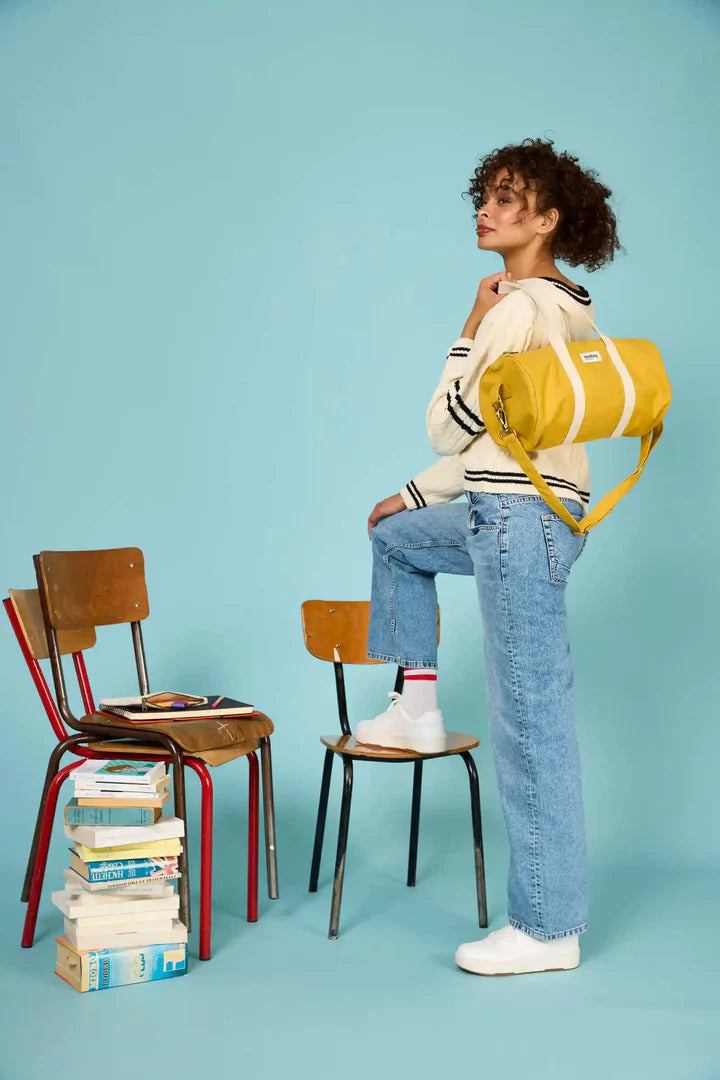 Mini sac polochon Simon Safran