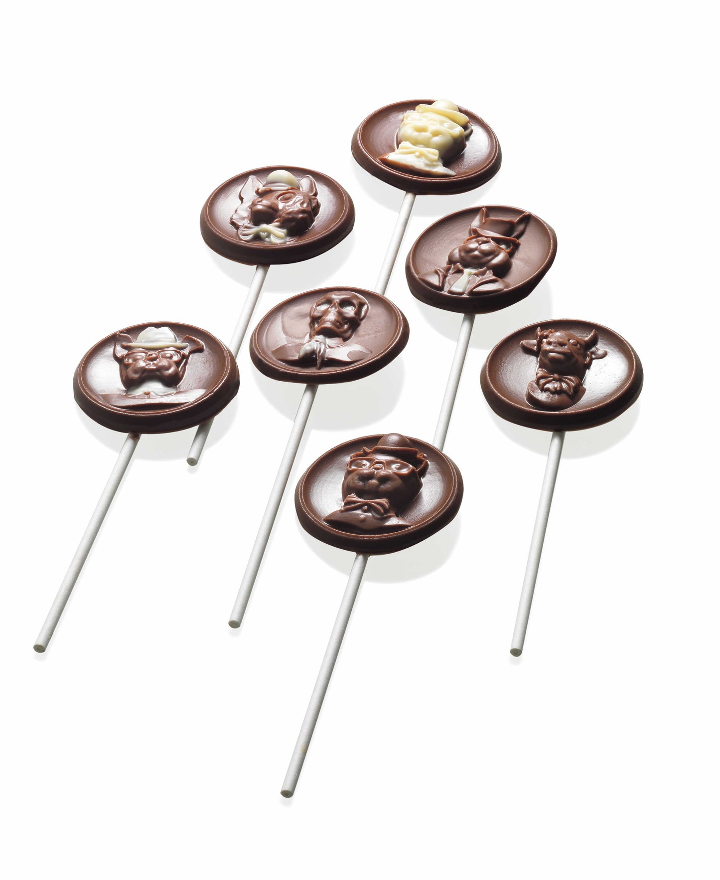 Sucette 3D Chocolat au Lait Sao Tomé