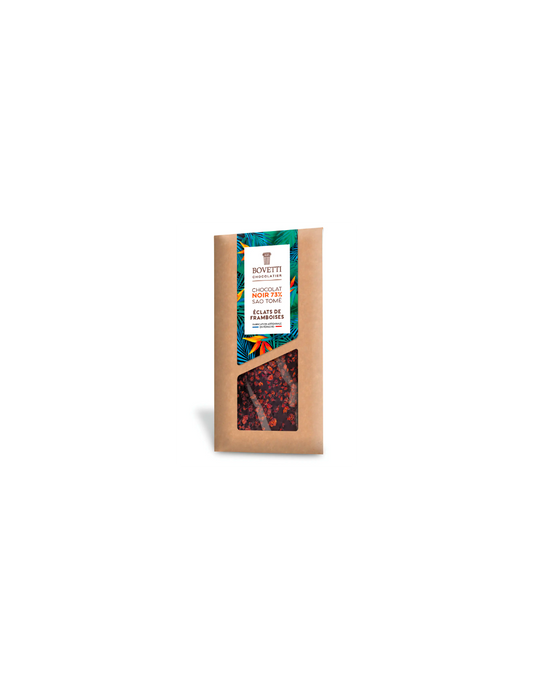 Tablette Chocolat Noir Eclats de Framboises