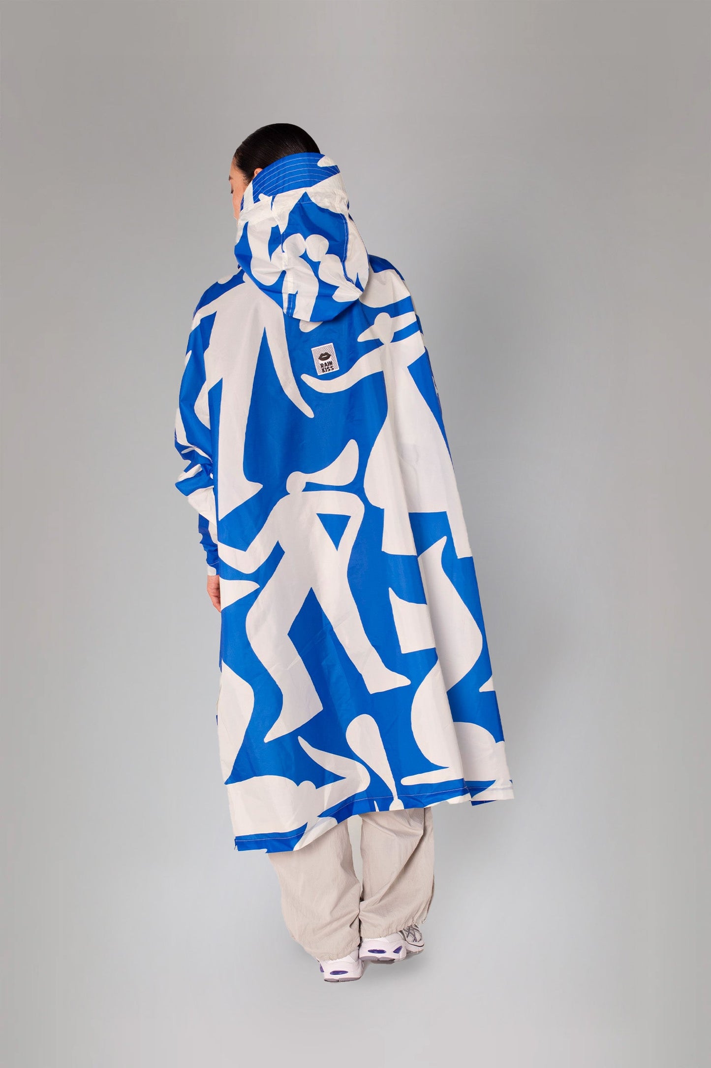 Poncho de pluie Timo Kuilder Blue Dance
